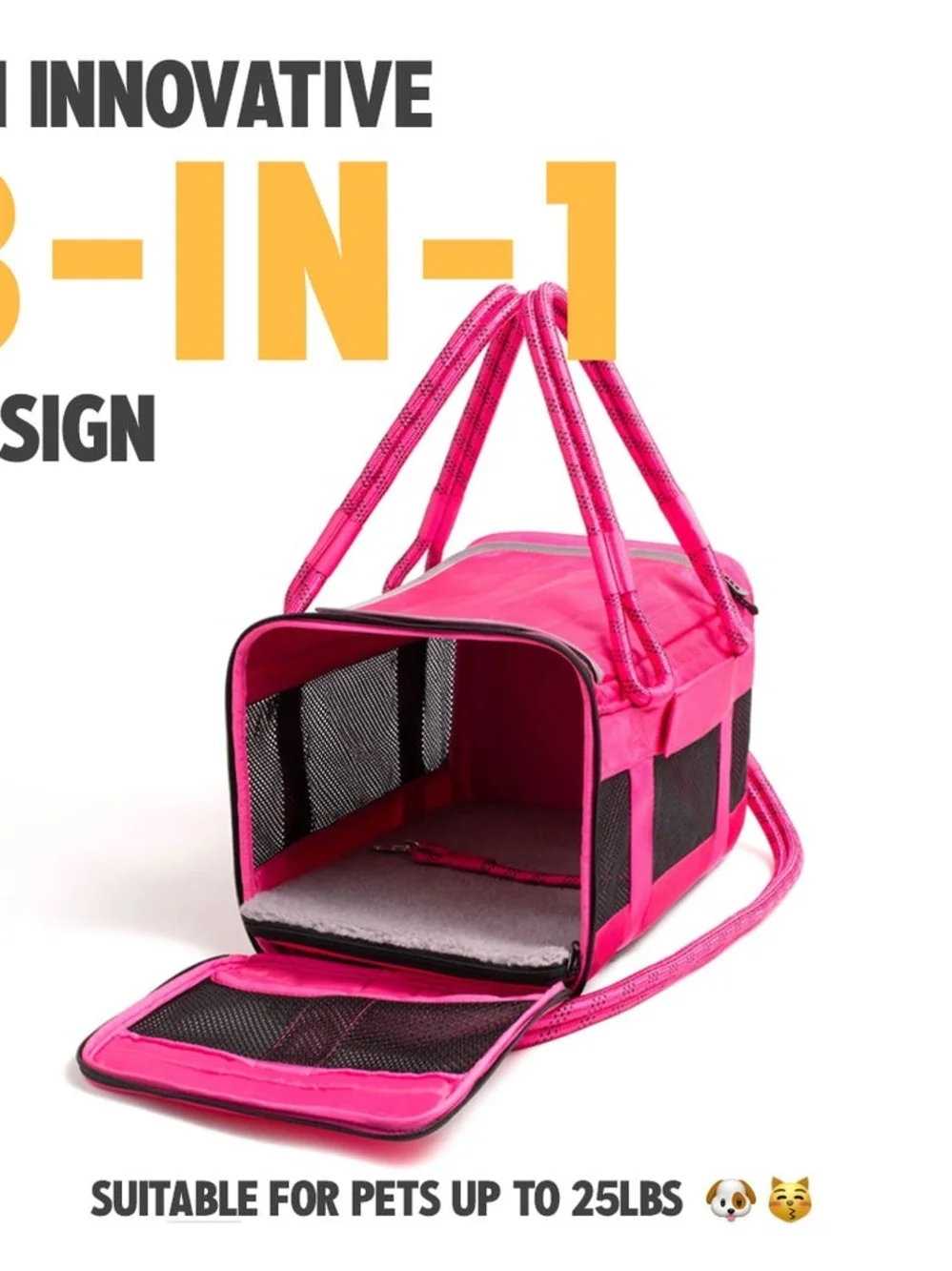 OUT-OF-OFFICE PET CARRIER PRO EDITION -TSA COMPLIANT